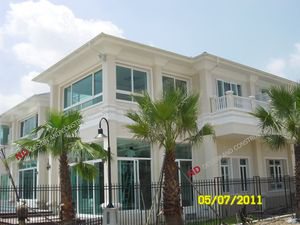 จำหน่าย ติดตั้ง รางน้ำฝนสำเร็จรูป Aqualine Lindab